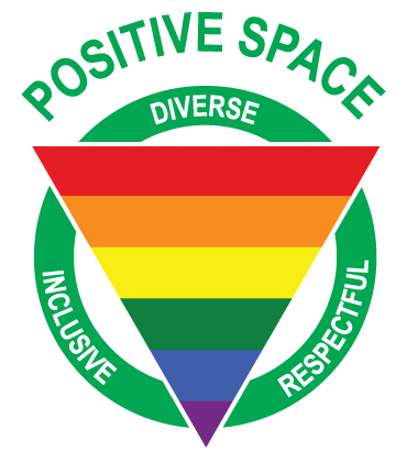 Positive Spare. Diverse, Inclusive, Respectful.