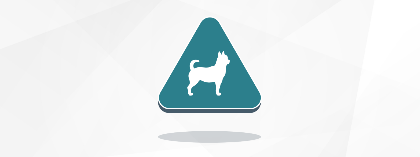 Dog bite alert icon