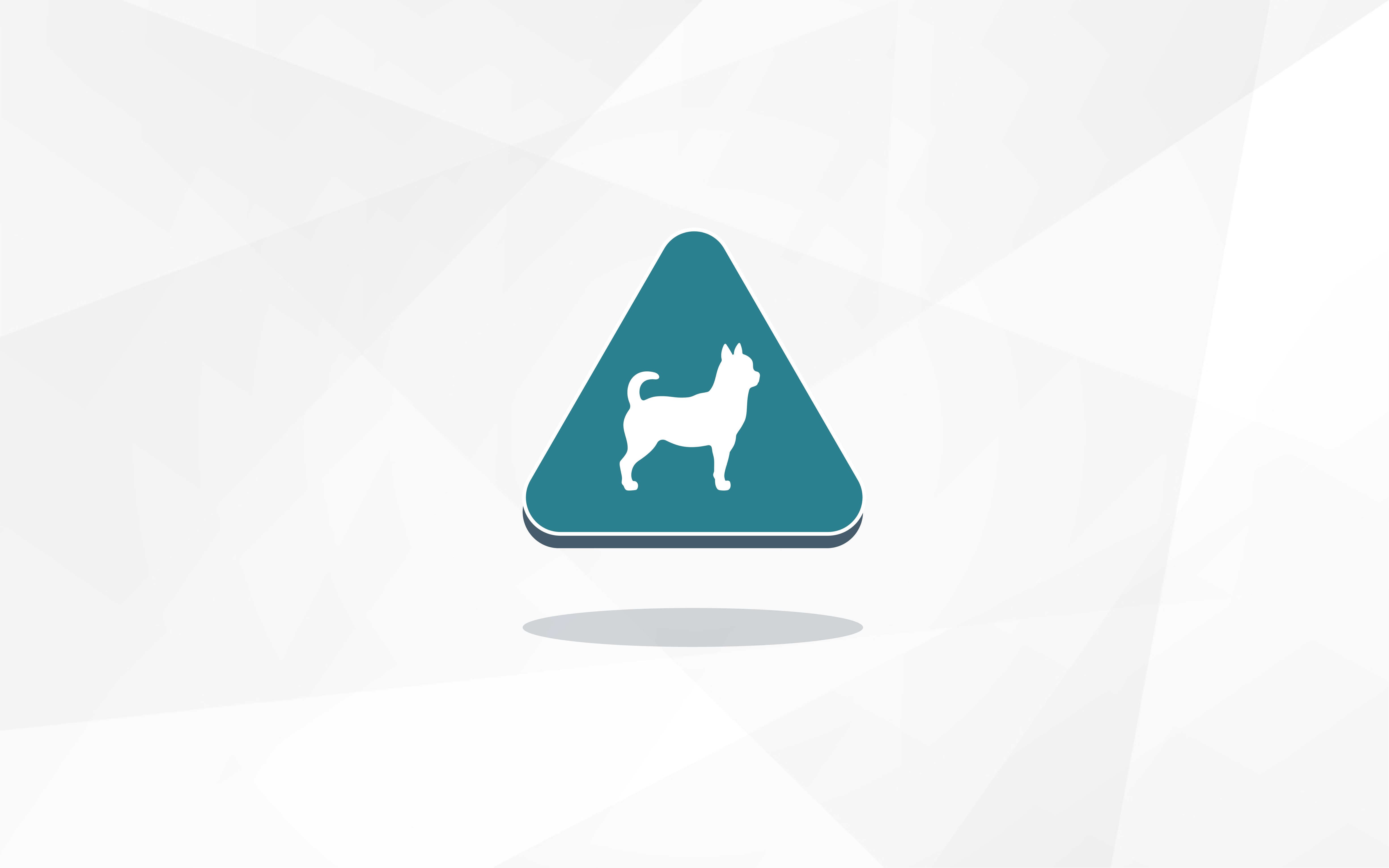 Dog bite alert icon